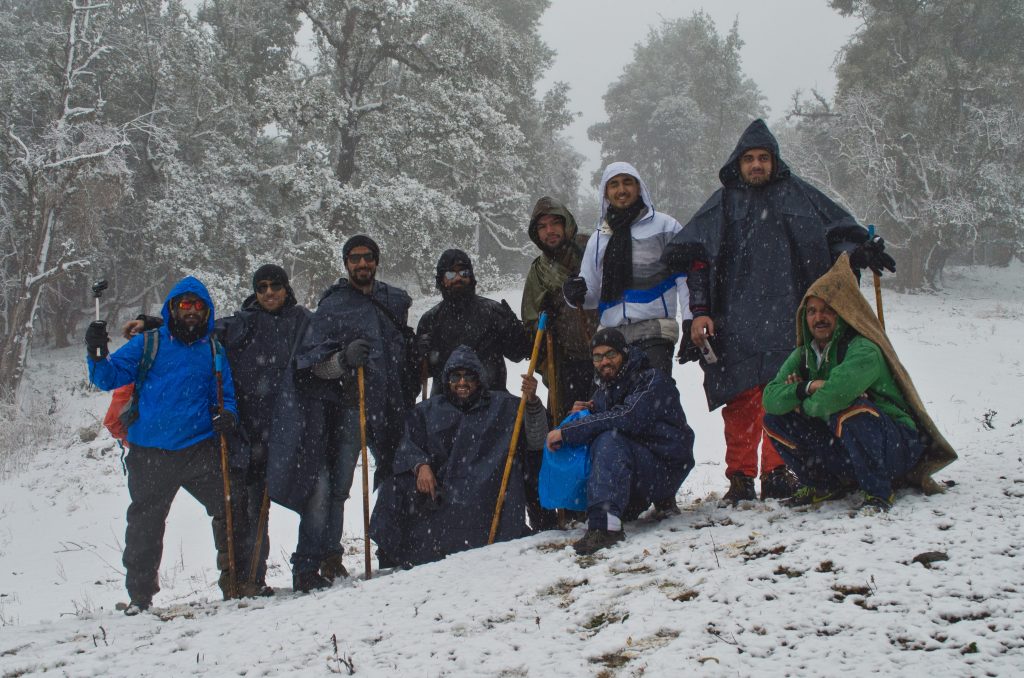 Group at Nag tibba JustWravel Group at Nag tibba