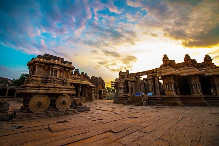 Stone Chariot in Hampi