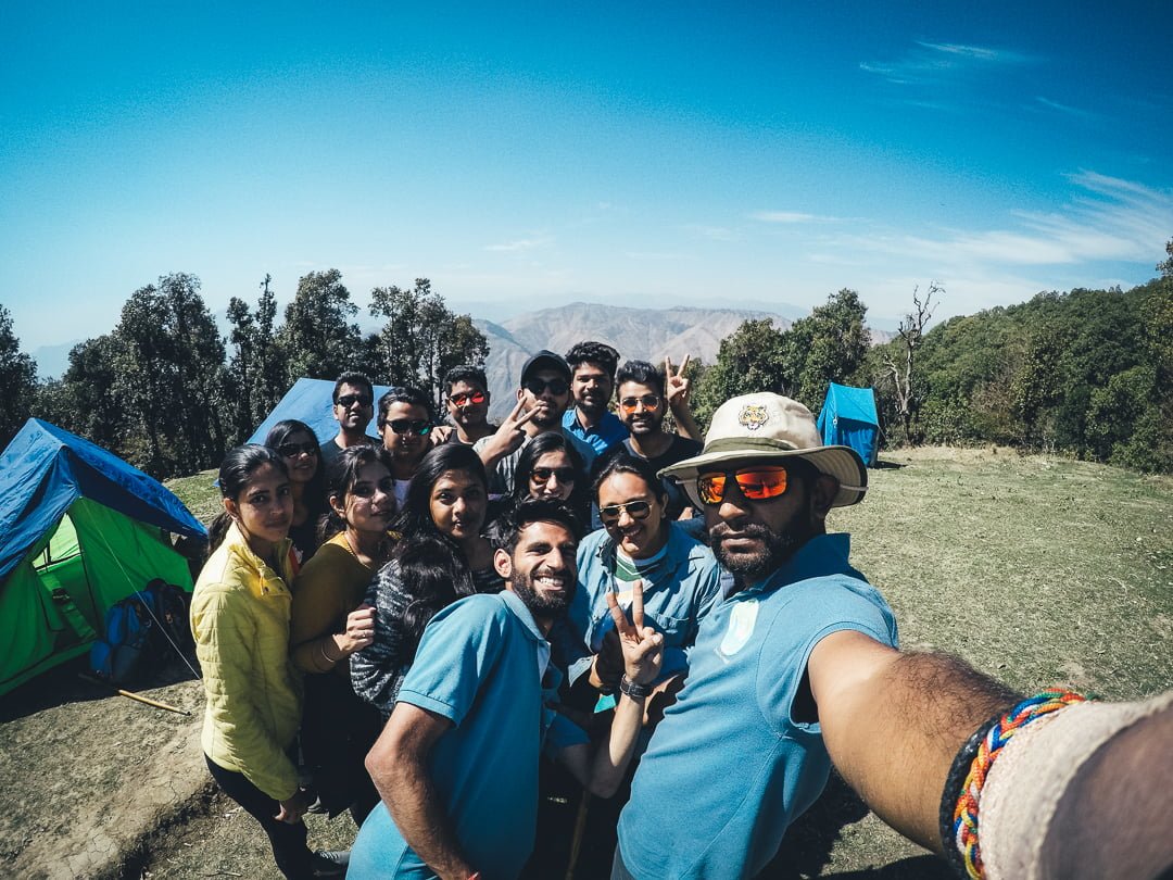 corporate trekking tour.