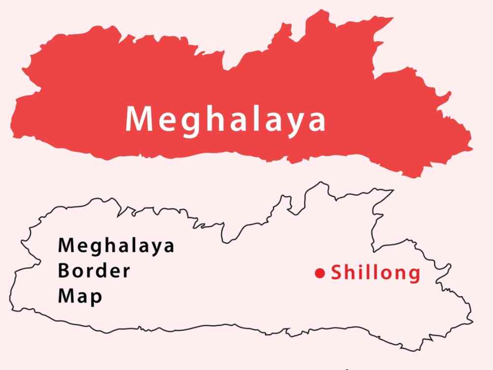 Meghalaya Map