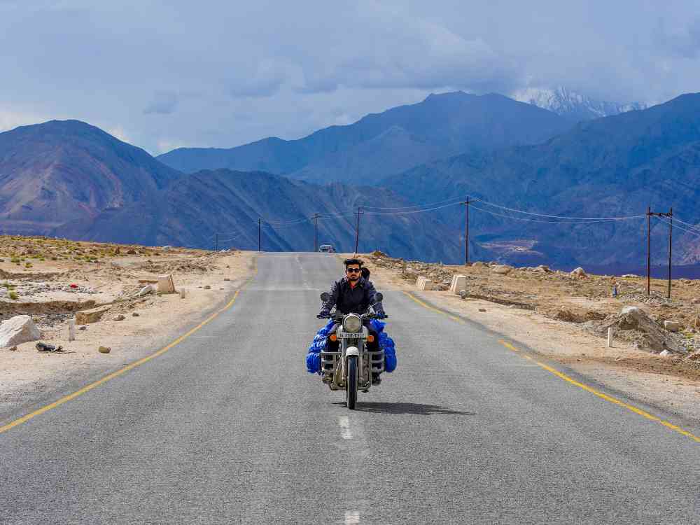 Biking in Ladakh