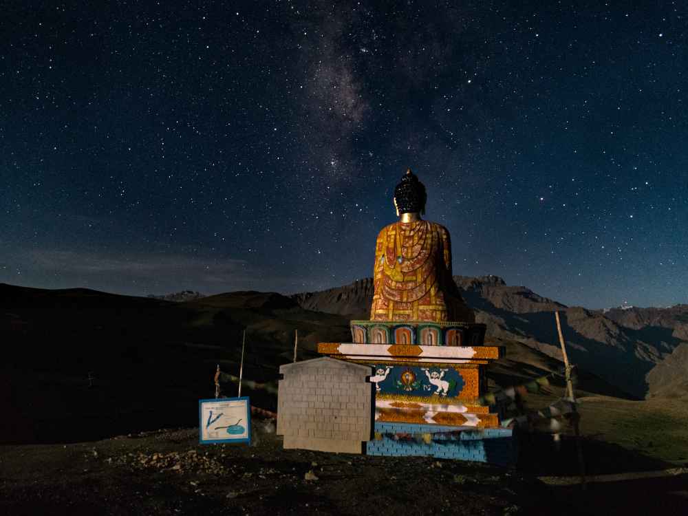 Spiti Valley Night Amazing Night View