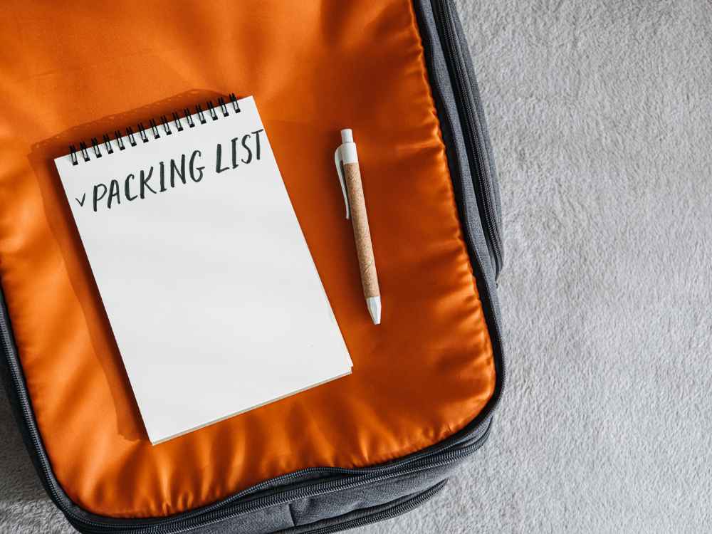 Packing wisely is the key