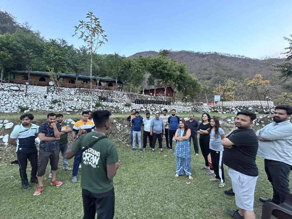 Team Bonding Activities during Corporate Outing