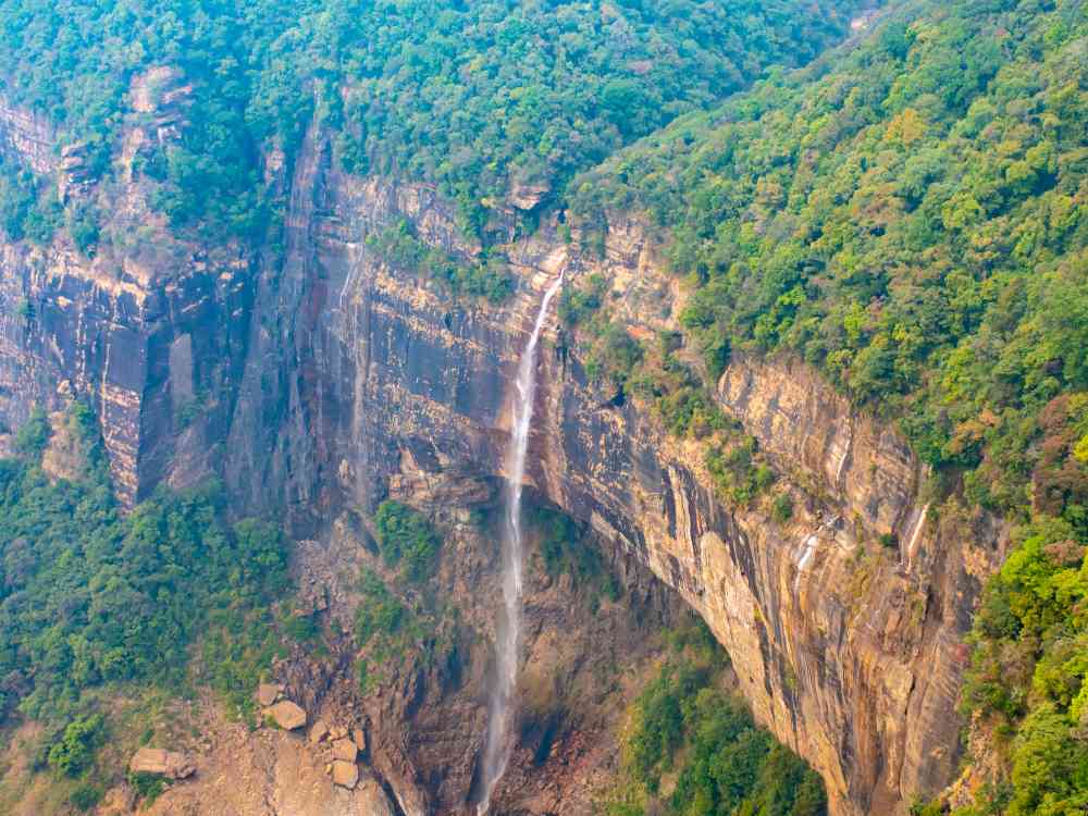 Sky-Towering Waterfalls of Cherrapunji