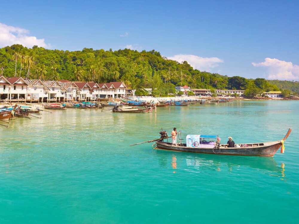 Phang Nga Bay, Phi Phi Island in Thailand