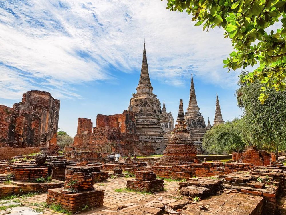 Wat Phra Si Sanphet Temple in Ayutthaya, Thailand