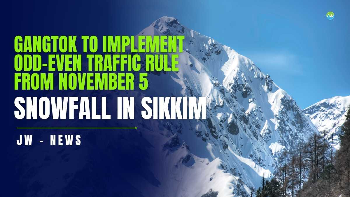 Snowfall in Sikkim