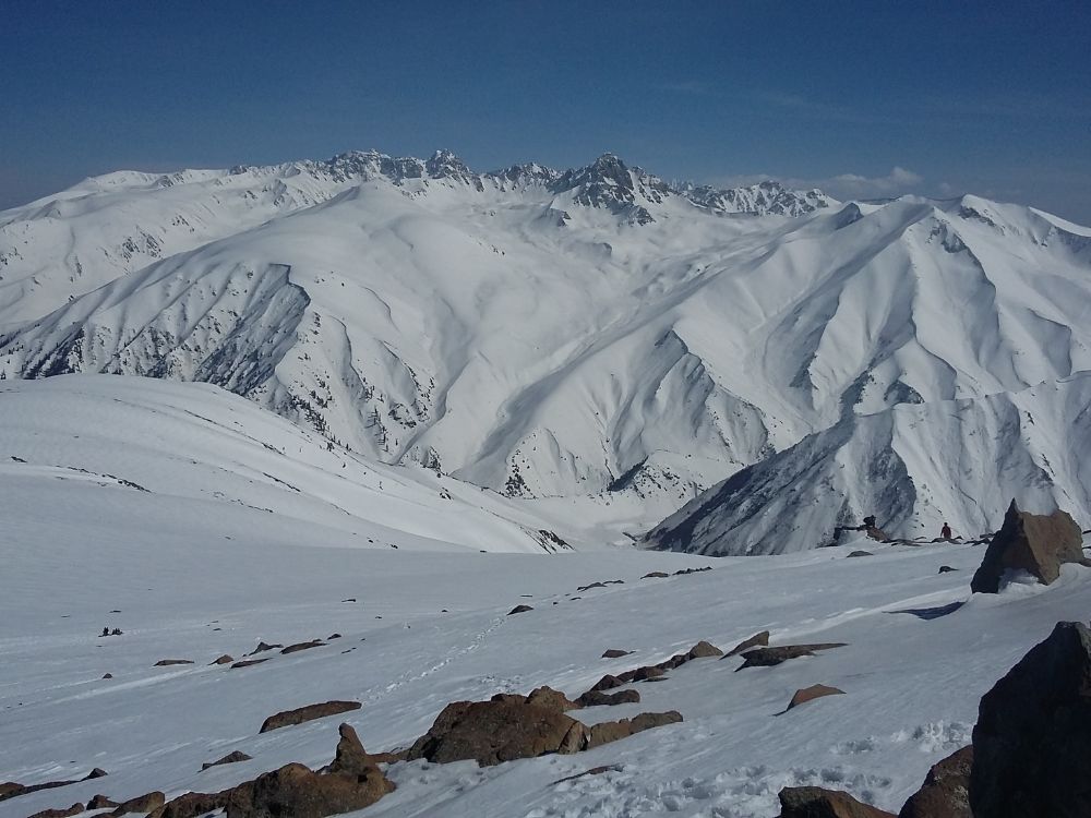 Apharwat Peak in Gulmarg, Kashmir,best places to visit in Kashmir during winters