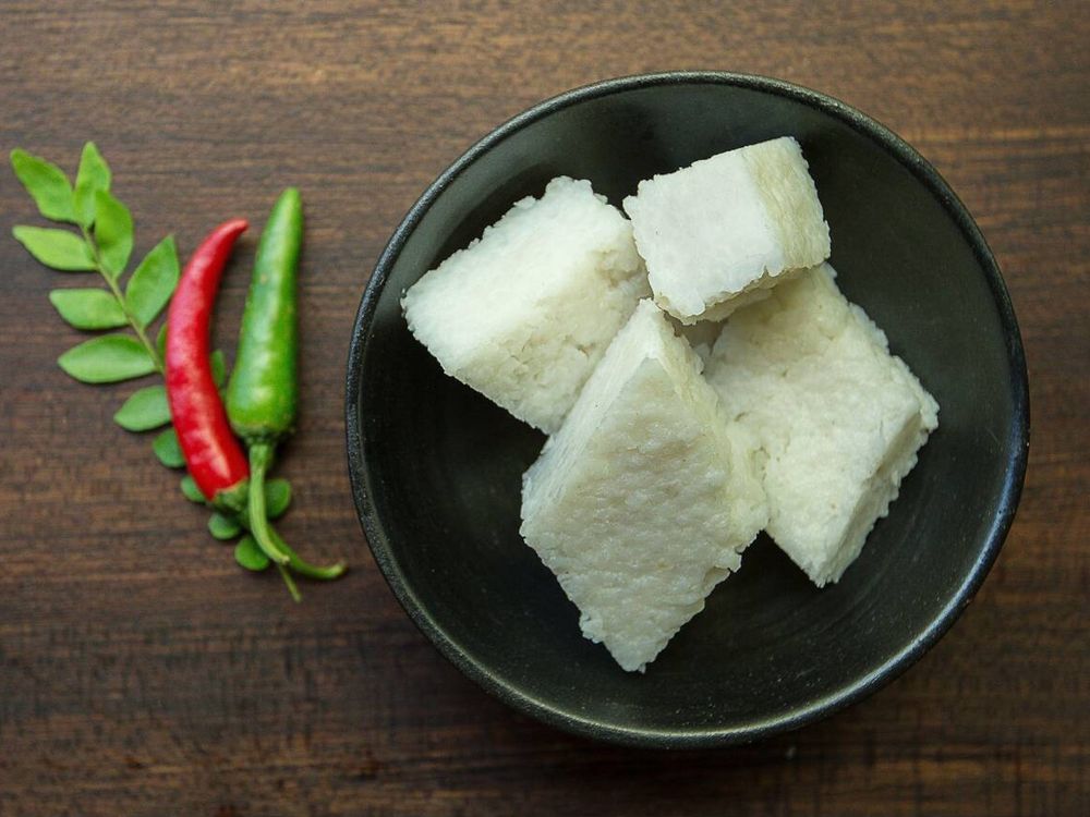 Sri Lankan food - Kiri Bath (Milk rice)