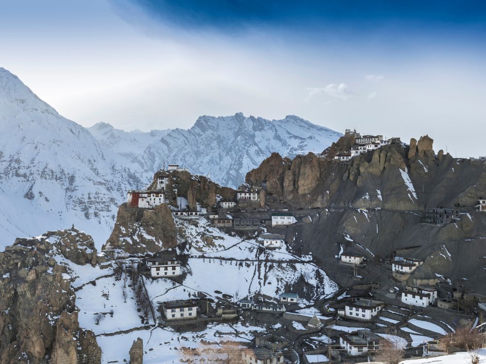 Dhankar Monastery in Spiti valley