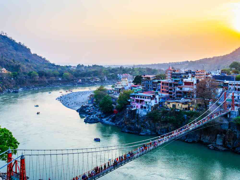 Iconic Bridge of Rishikesh