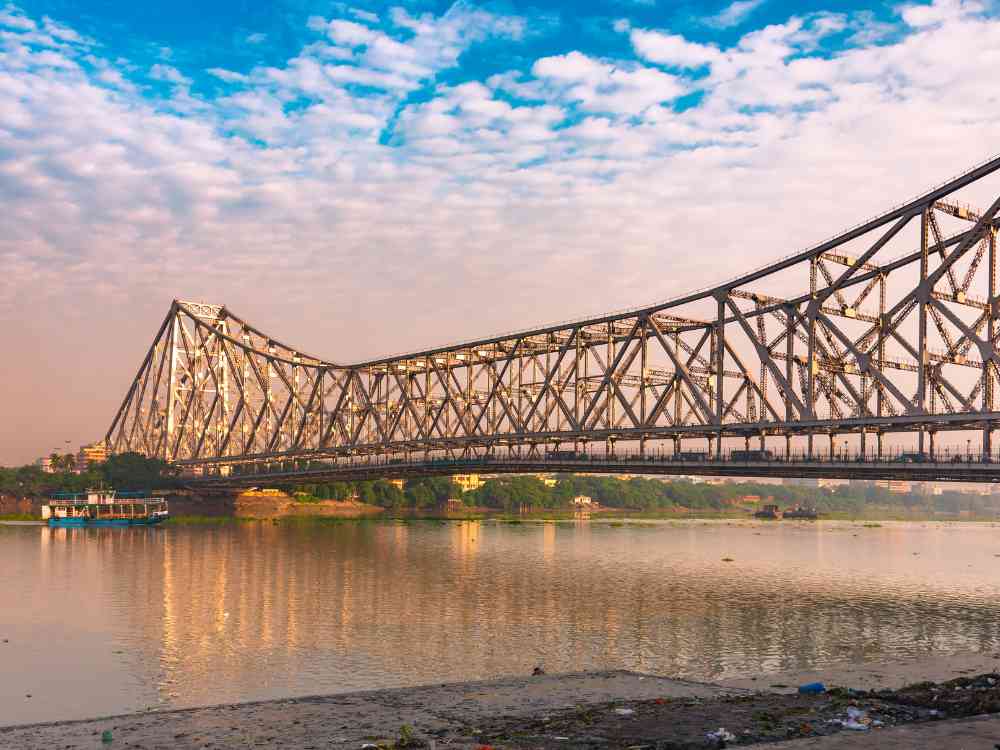 Iconic Howrah Bridge of Kolkata