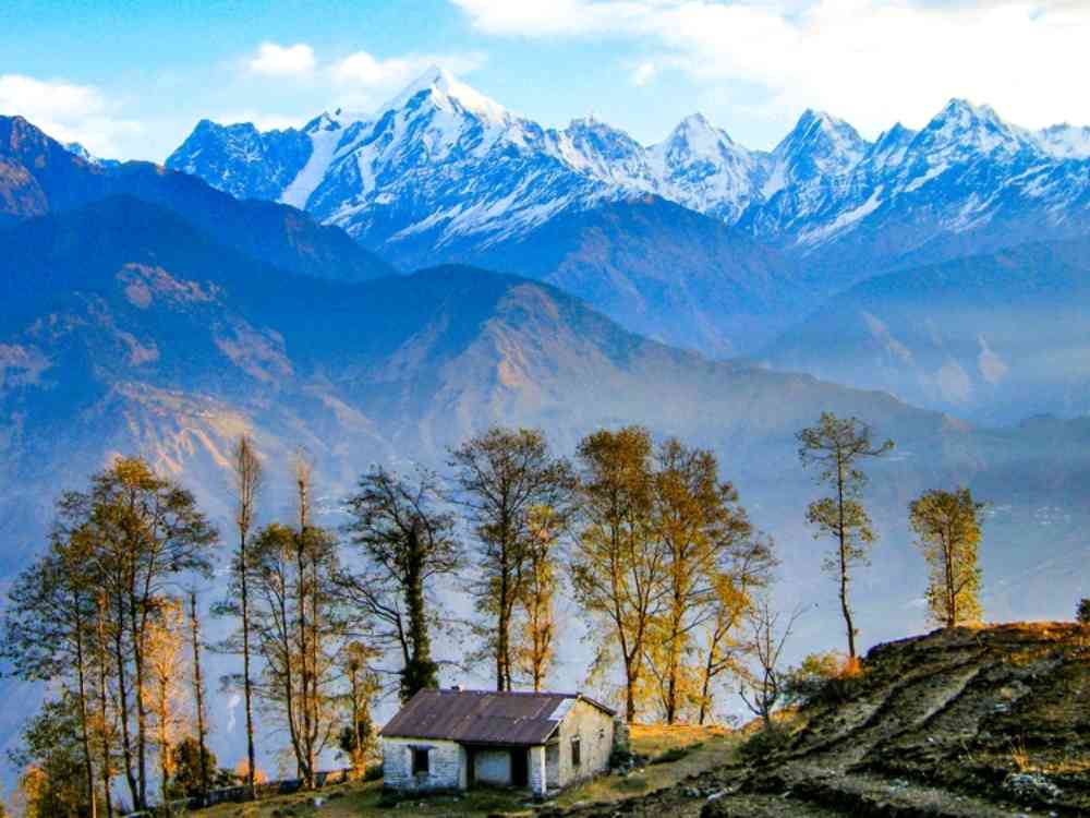Panchachuli peaks from Munsiyari