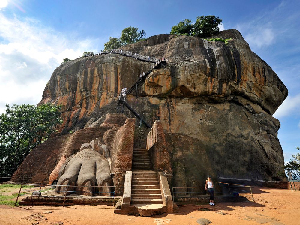 Sigriya rock fortress, Sri Lanka
