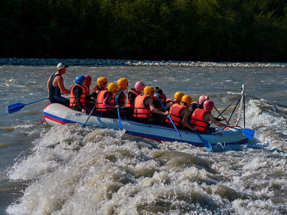 White water rafting