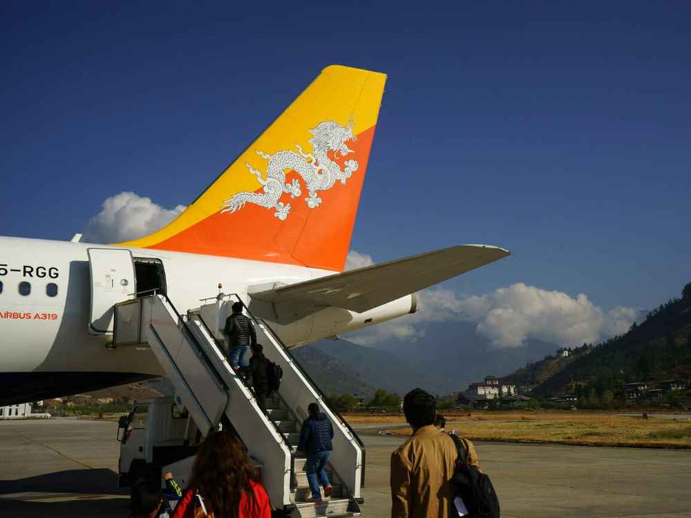 Bhutan road trip vs flight
