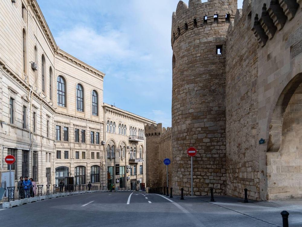 Inside the Old Town, Baku, Azerbaijan