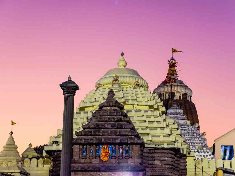 Lord jagannath temple in Puri, Odisha, India. An ancient Hindu Temple in India