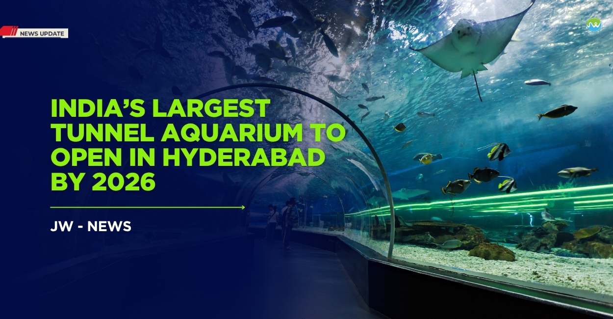 India’s Largest Tunnel Aquarium to Open in Hyderabad by 2026