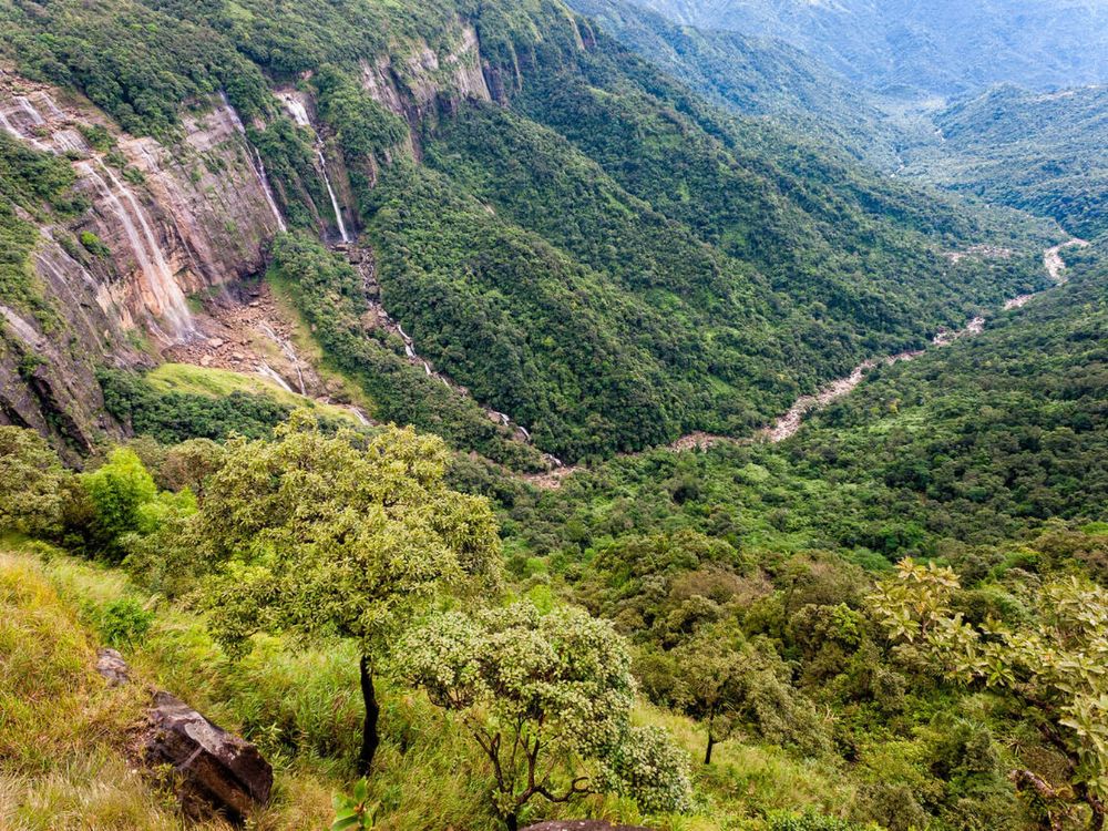 Seven Sisters Waterfalls, Meghalaya