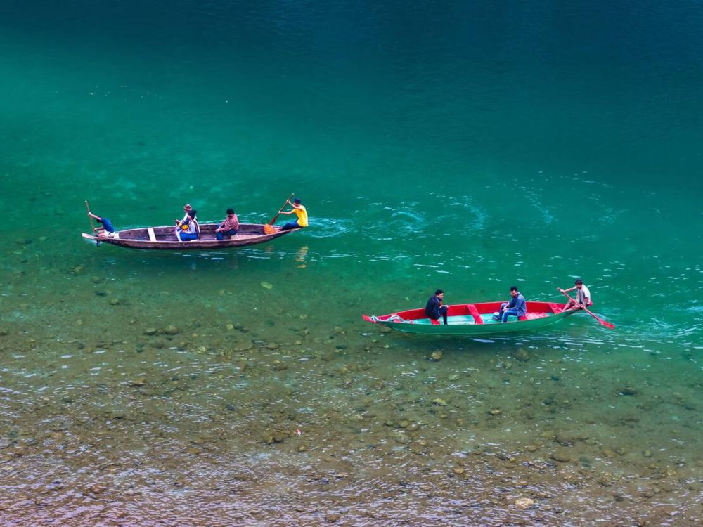 Dawki river, Meghalaya
