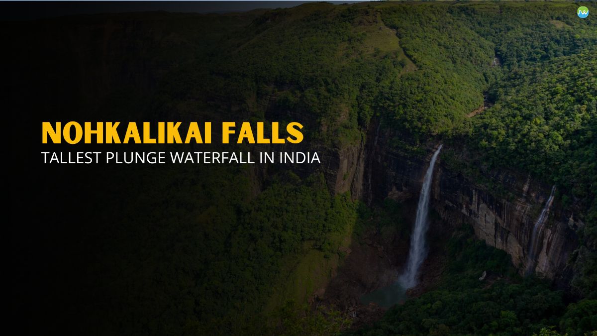 Nohkalikai Falls – Tallest Plunge Waterfall in India