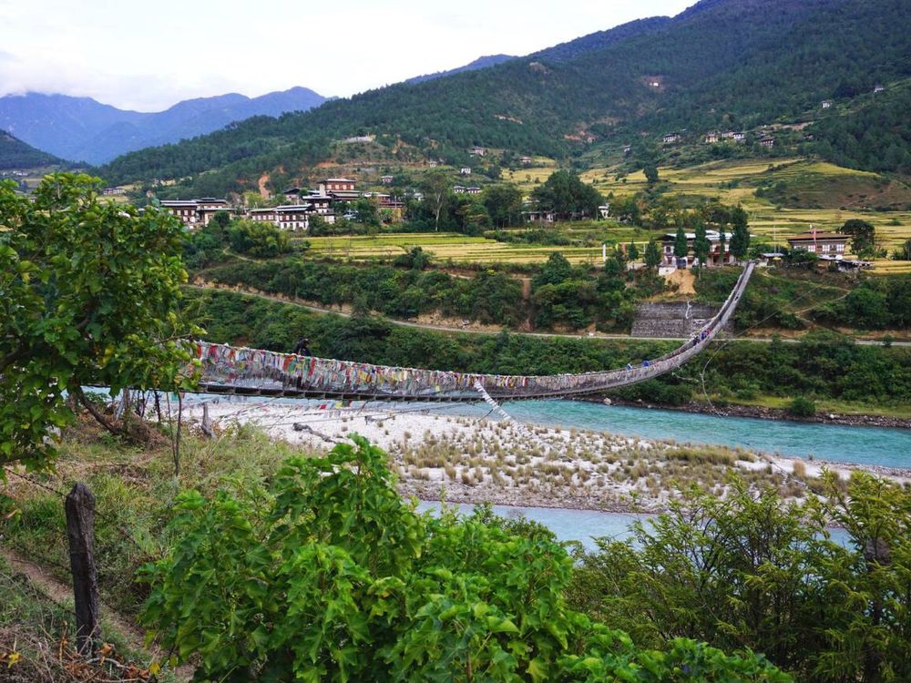 Punakha suspension bridge