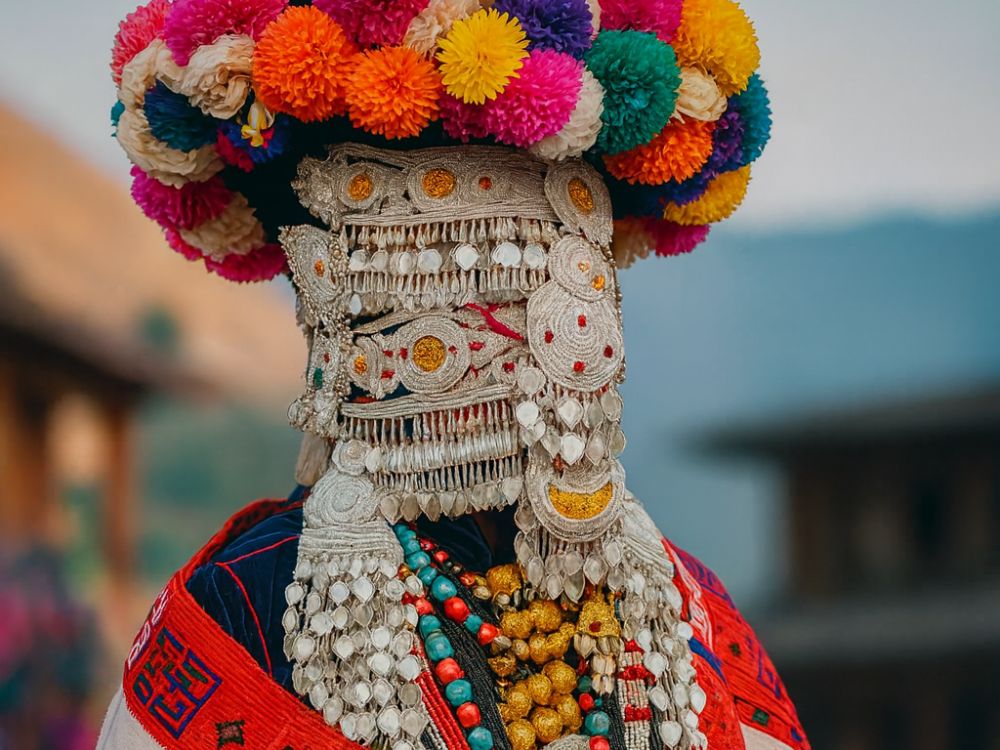 Raulane, The Bride at Raulane Festival.