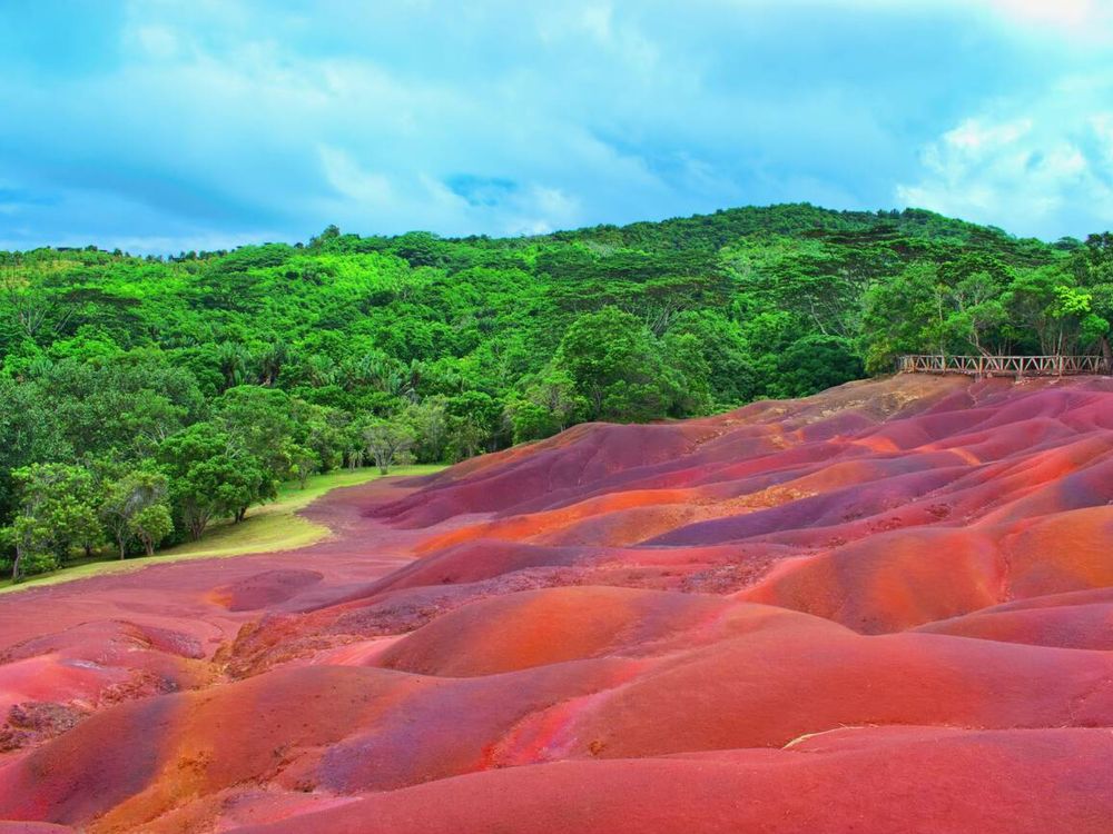 Seven colored Earth, Black River Gorges National Park, Mauritius