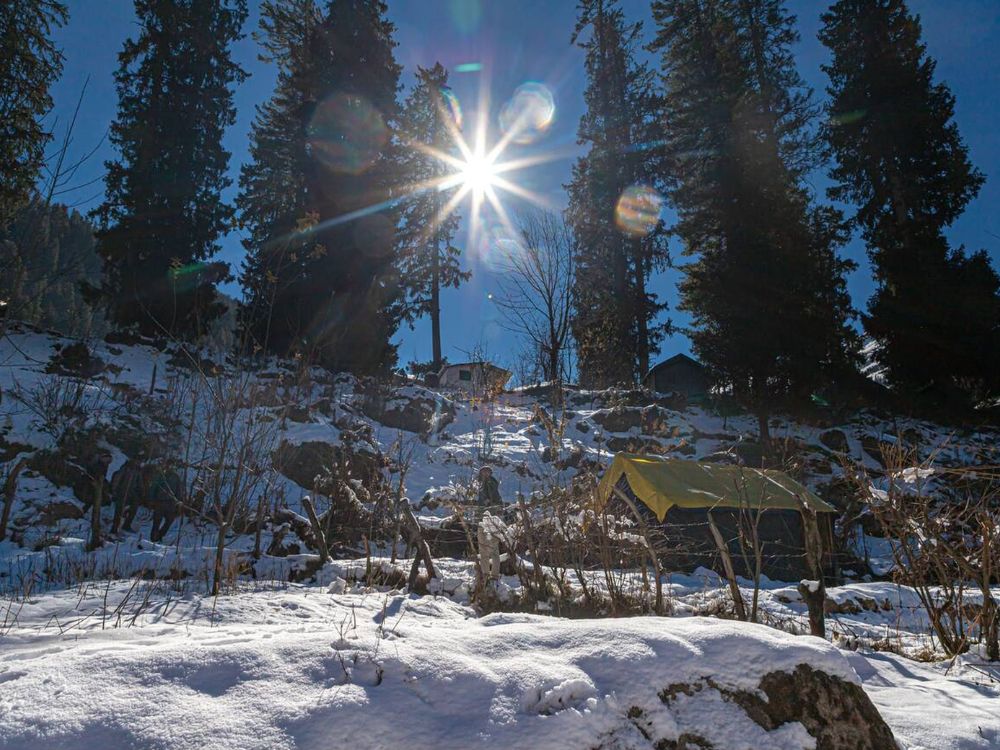 Kasol in winter