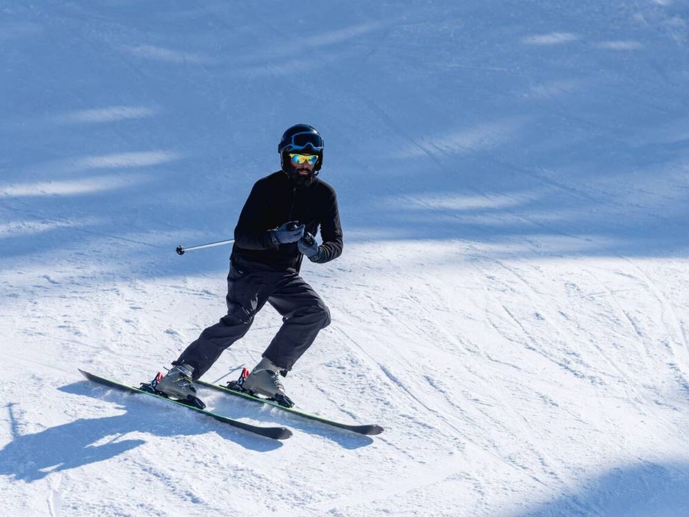 Skiing in Gulmarg. 