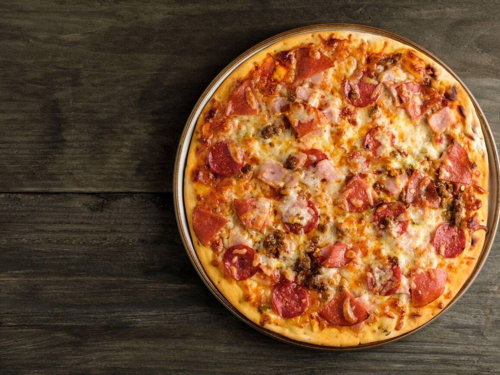 Pizza at Jibhi.