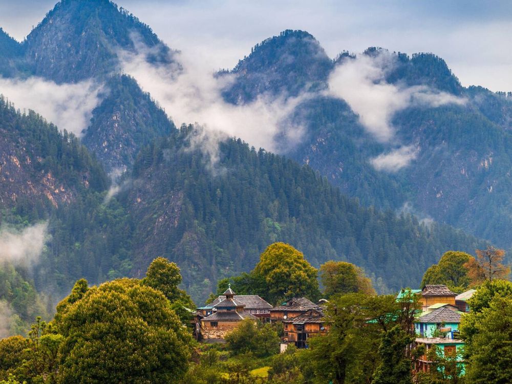 Grahan Village, Himachal Pradesh.