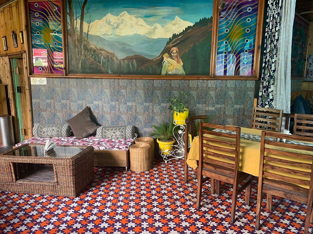 Evergreen Cafe in Kasol.