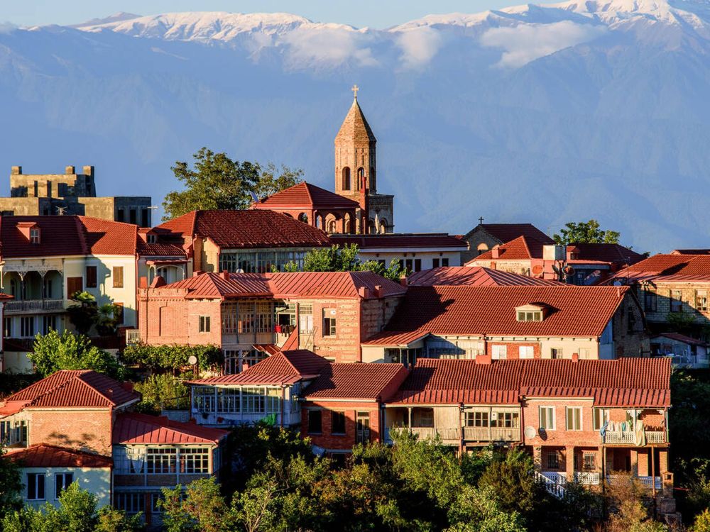 'City of love' Sighnaghi, Georgia country
