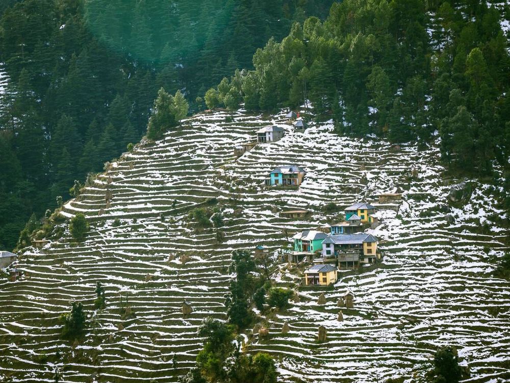 Snow in Dalhousie.