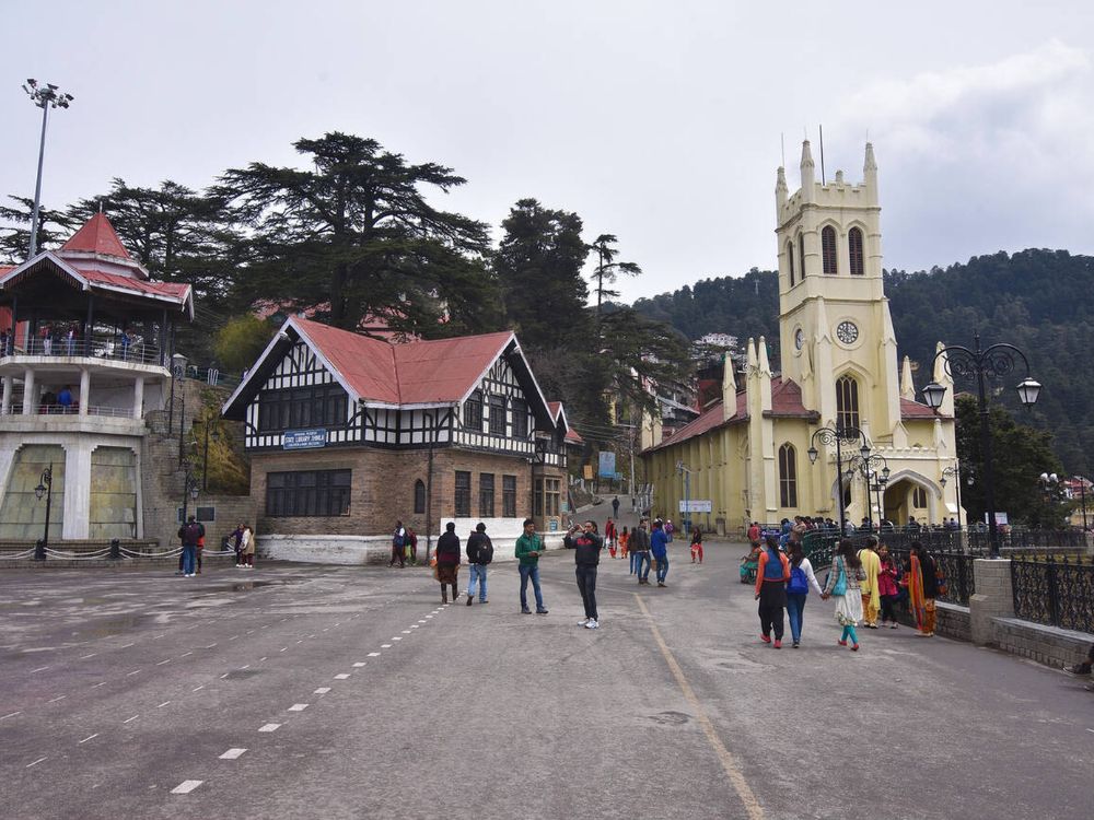 Shimla Mall road