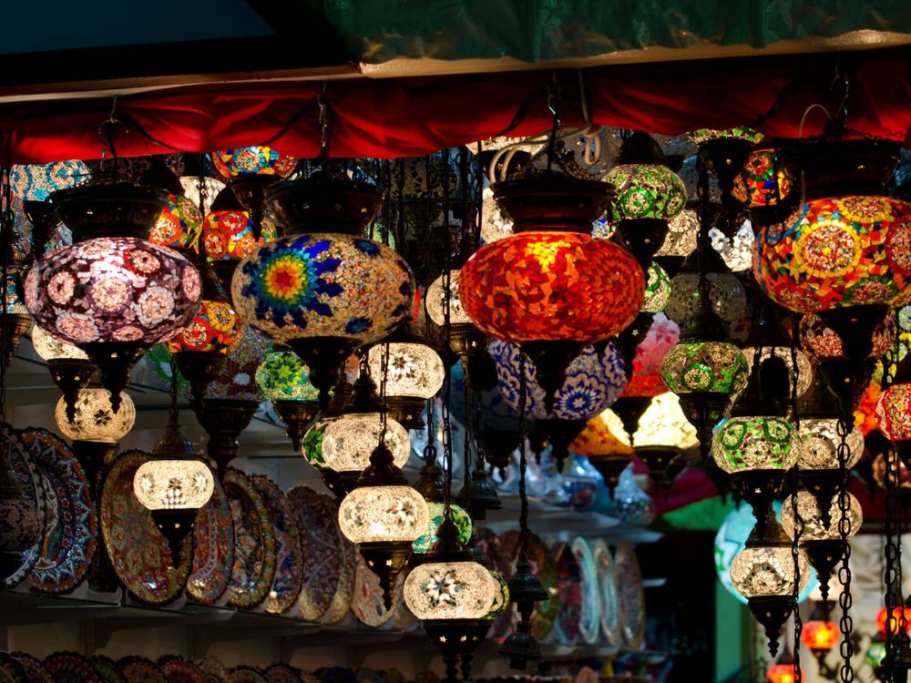 House of lamps in Dubai Shopping Festival