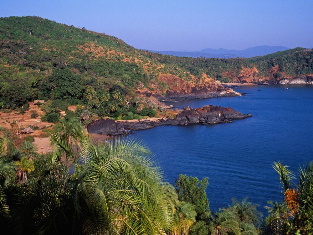 Half Moon Beach - one of several beaches outside the pilgrimage town of Gokarna