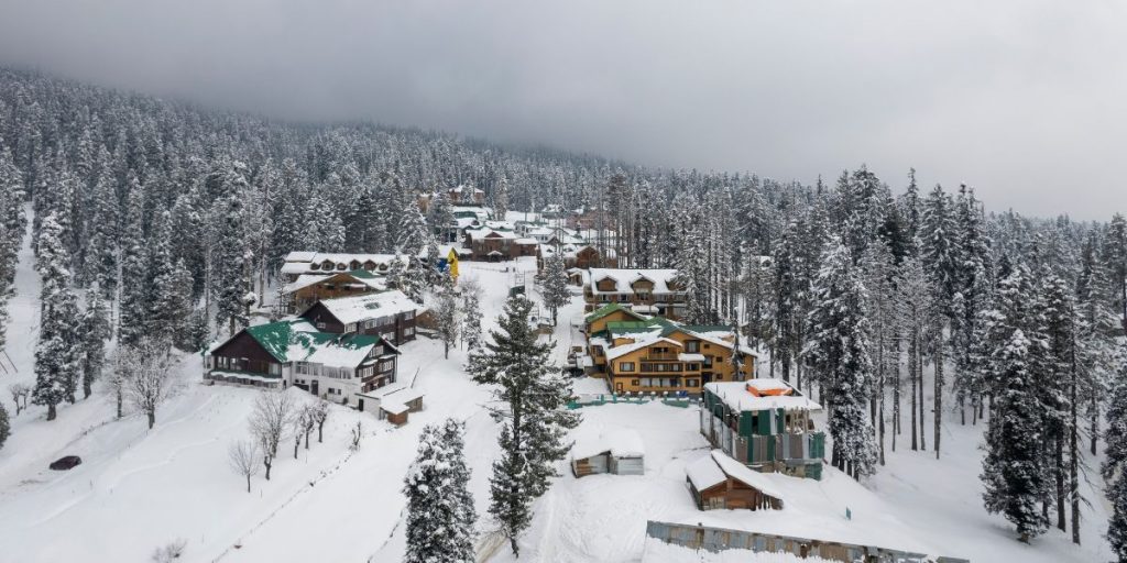 Gulmarg in snow