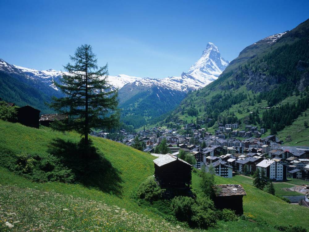 Zermatt’s car-free village of Switzerland