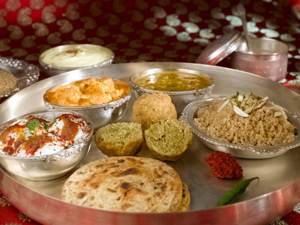 Rajasthani thali, India