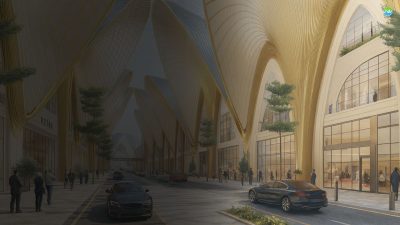 World's first ever drive-through mall setto be open in Dubai.