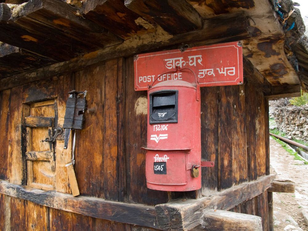 India's last post office in Chitkul