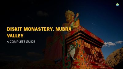 Maitreya Buddha Statue, Diskit Monastery in Nubra Valley, Ladakh