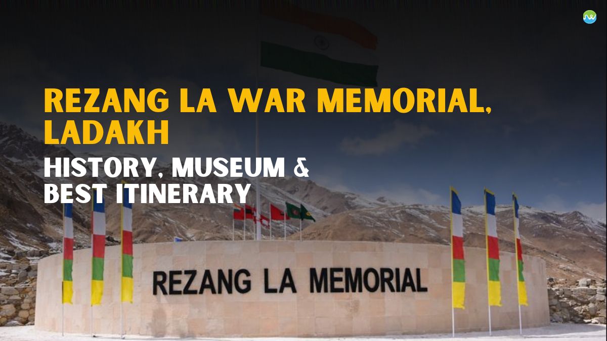 Rezang La War Memorial, Ladakh