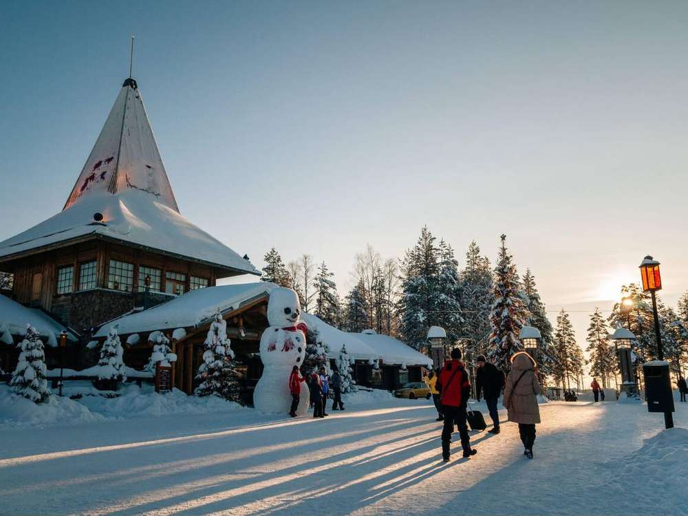 Santa Claus Holiday Village in Lapland, Finland