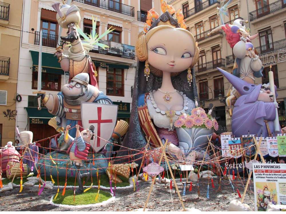 Las Fallas Festival in Spain