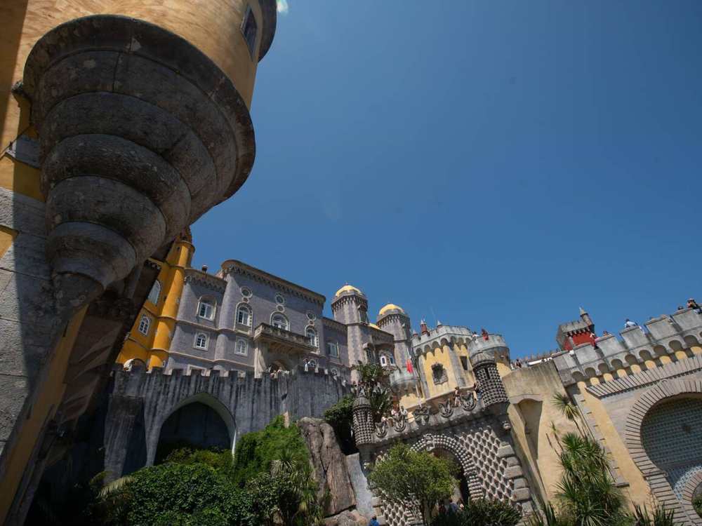 National Palace of Pena in Sintra Portugal